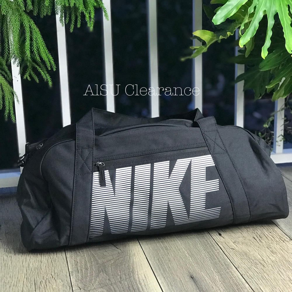 NWT Nike Gym Club Bag 1831 Black Unisex AUTHENIC - Picture 5 of 8